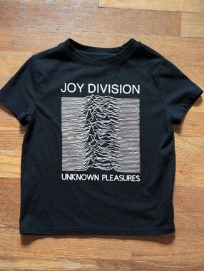 Boys XS(4/5) Joy Division 'Unknown Pleasures' Graphic Tee - Black
